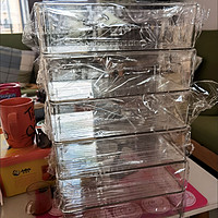 桌面收纳盒化妆品透明亚克力面膜整理储物盒
