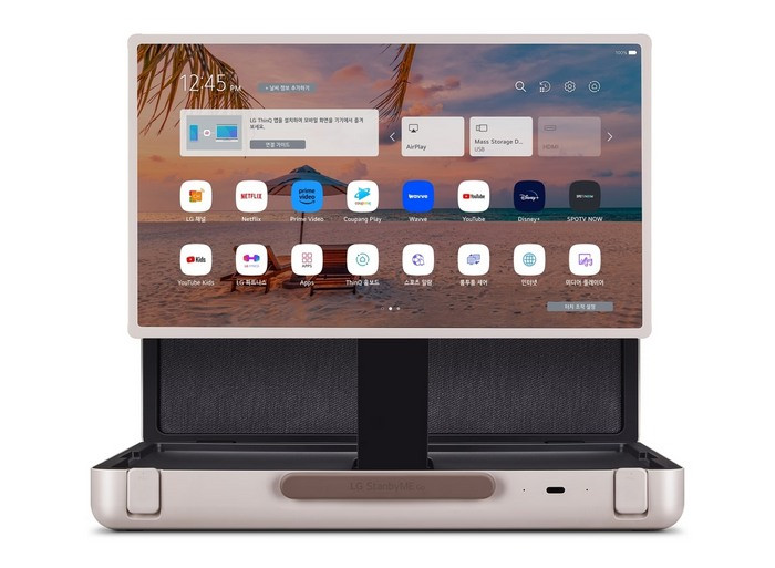 LG 发布 StanbyMe Go（27LX5）便携屏，便携收纳、户外娱乐专属