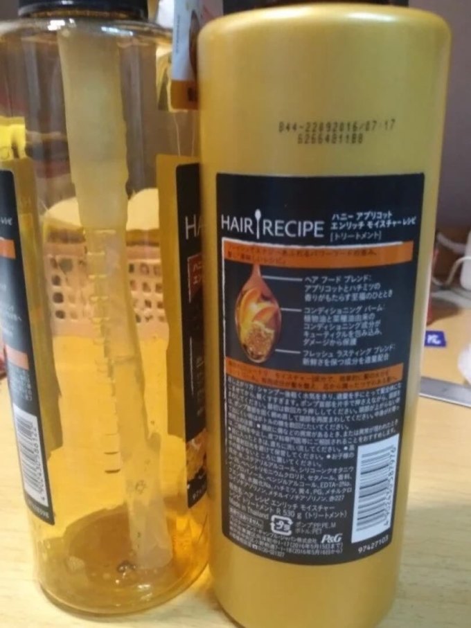 发之食谱护发素