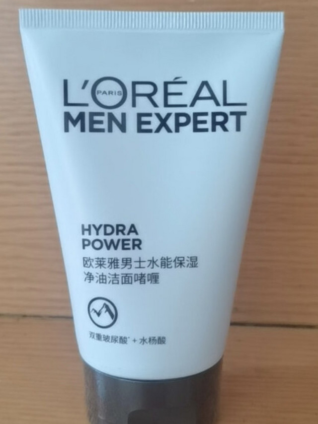 欧莱雅男士水能保湿净油洁面啫喱100ml