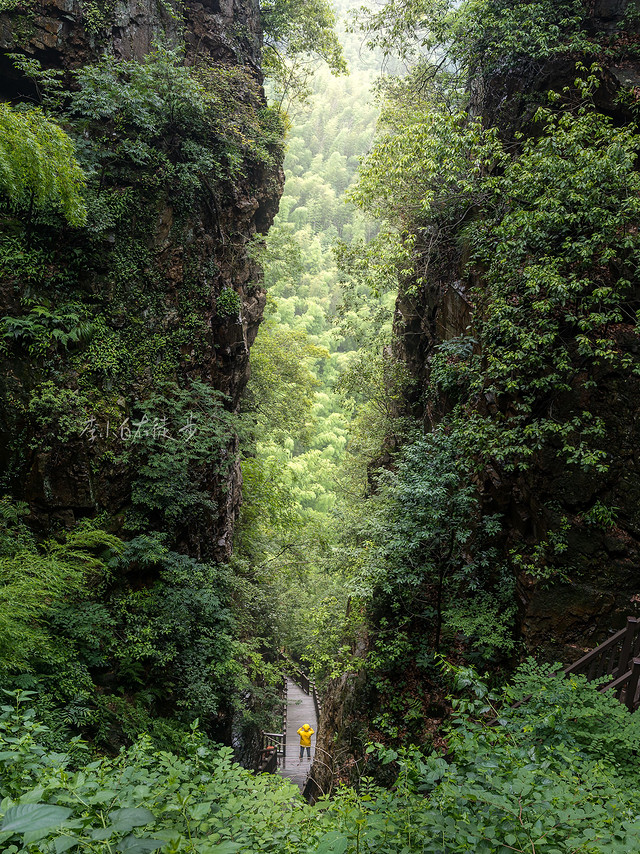 江南绝美山村藏着一线天登山步道！超治愈！