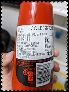 6.9元试用价Coles低脂番茄酱很不错哦！