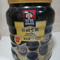 桂格（QUAKER）5黑混合即食燕麦片