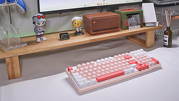 产品体验 篇二百四十九：男生也可以使用粉色系键盘，高颜值键盘来袭，杜伽K615W键盘体验 