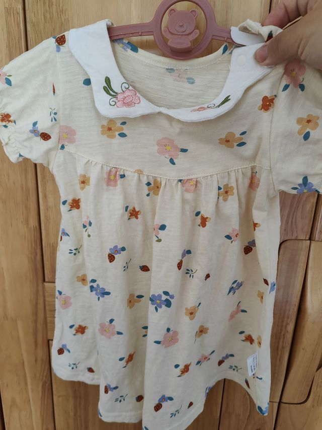 女宝宝夏季连衣裙纯棉更舒服