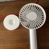 紫米手持风扇,夏季清凉好物