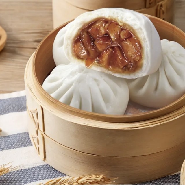 这种叉烧包还是比店里吃划算多了