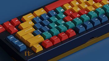 客制化键盘丨键帽 篇十二：每日一键丨色板怀旧的风格，多彩的设计 GMK Panels 