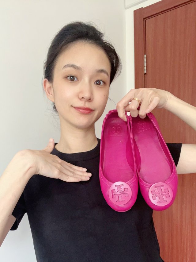 一双舒服可以外穿的芭蕾舞蹈鞋