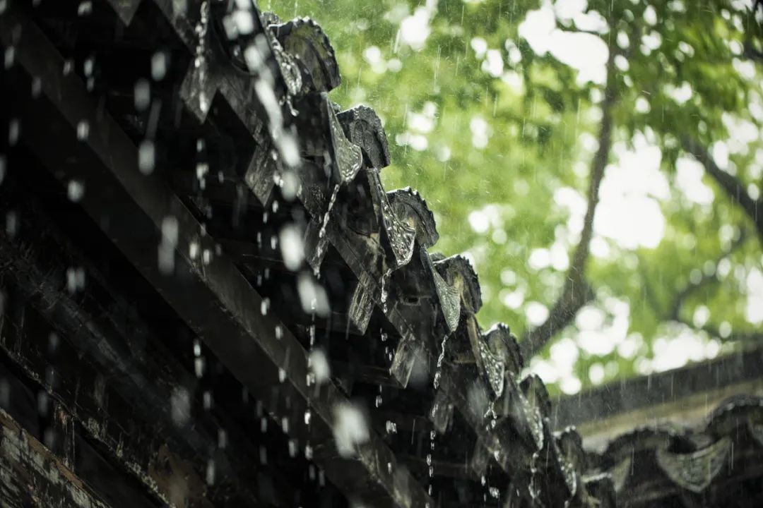 出现在江南,江淮一带的持续天阴有雨的天气现象,称为梅雨