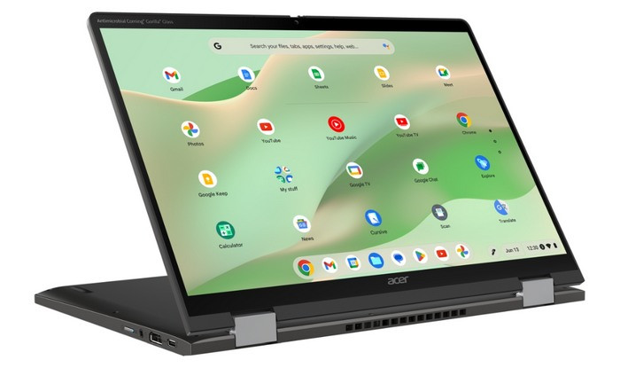 宏碁发布新款 Chromebook Spin 714 笔记本、升级第13代酷睿U、最高32GB+1TB