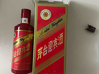 京东两瓶只要403的茅台迎宾中国红到货打卡