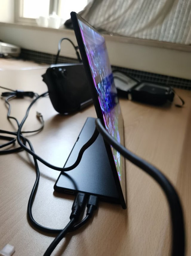 买来作为steamdeck的外接屏幕,效