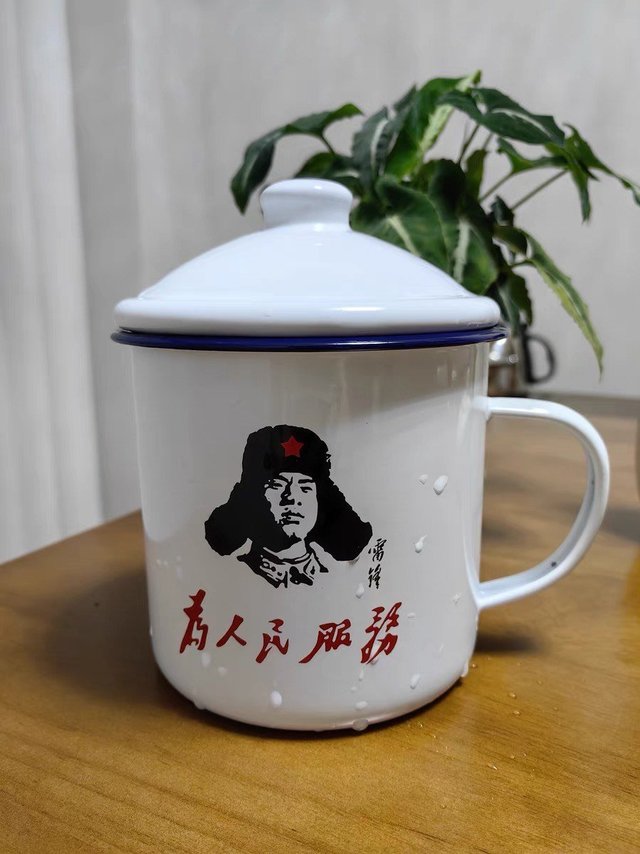 怀旧茶缸子，超有年代感