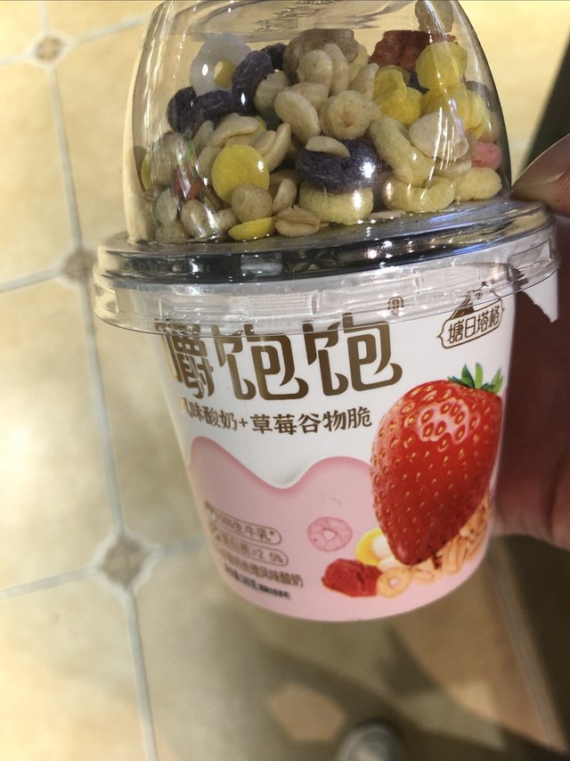 塘日塔格嚼饱饱搅拌酸奶谷物杯营养健康代餐