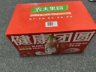 今日饮品推荐——农夫果园混合果汁