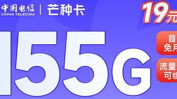 家人们谁懂啊！19元月租超亲民,每月155G流量+100分钟,流量通话套餐长期有效!