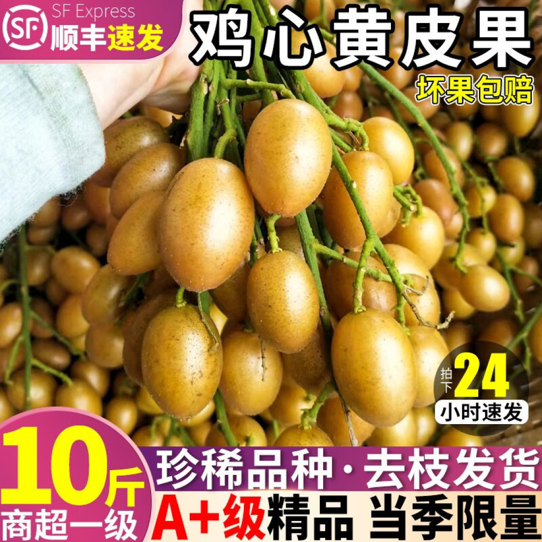 小众水果,冰糖黄皮,纯甜