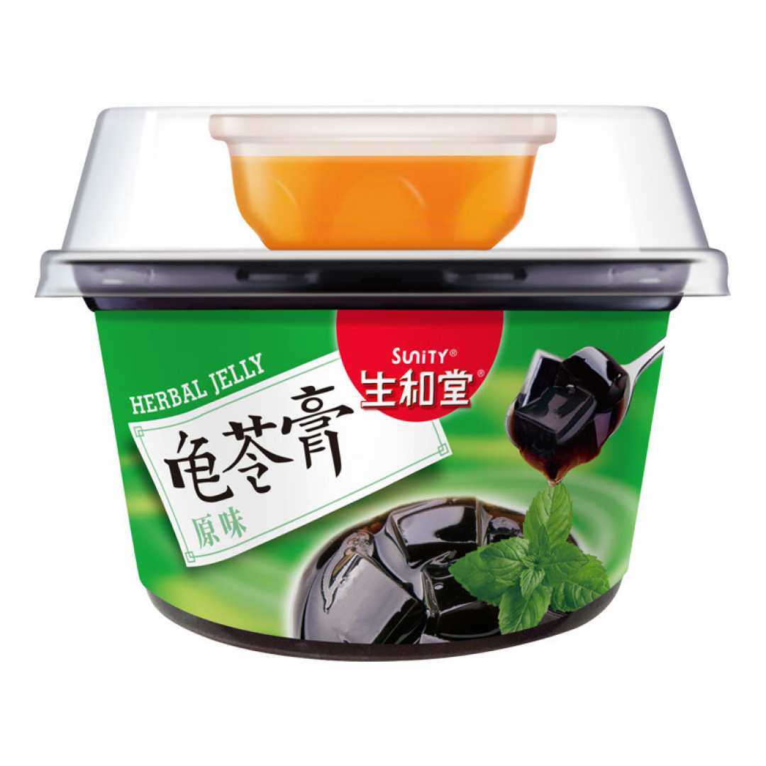 炎热的夏天,我选择来一碗龟苓膏