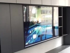 电视很好呢。很配家里的风格,画面清晰操作