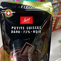 瑞士Swiss Delice狄妮诗：72%纯黑巧克力，加拿大进口的美味享受