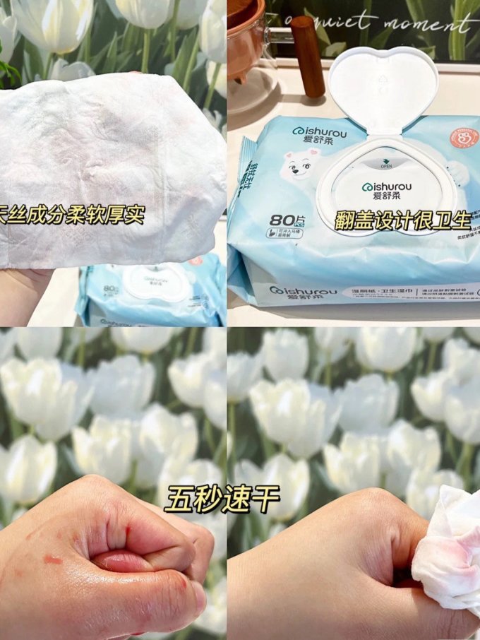 爱舒柔湿厕纸