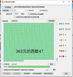 惊呆！365元的西数4T紫盘数据不如二手旧盘