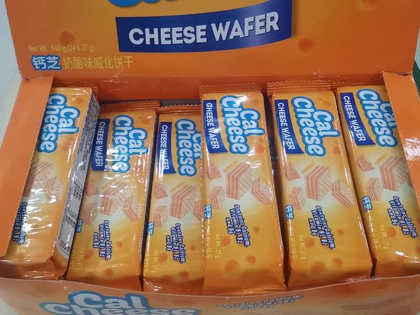 奶酪味威化饼干