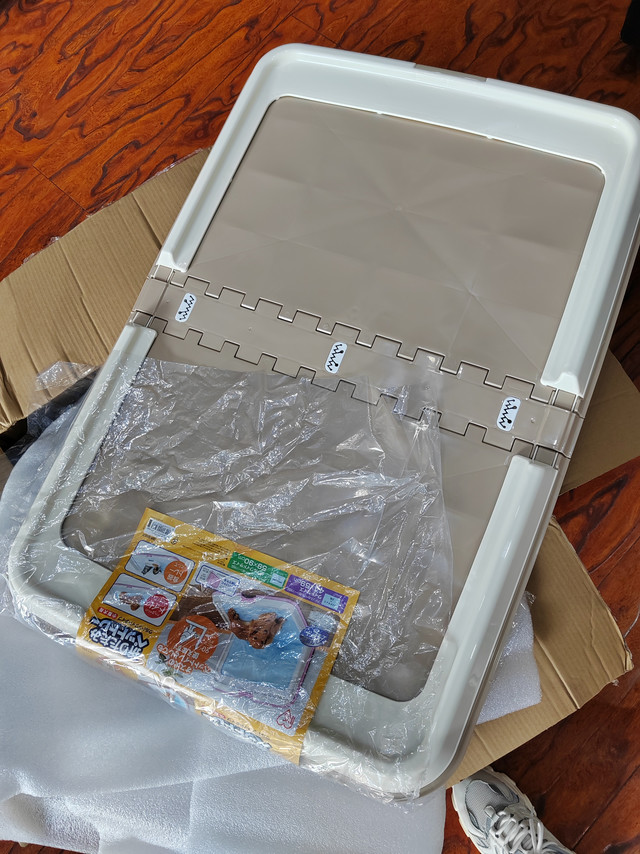 够大老板包装用心用了好大一个箱子