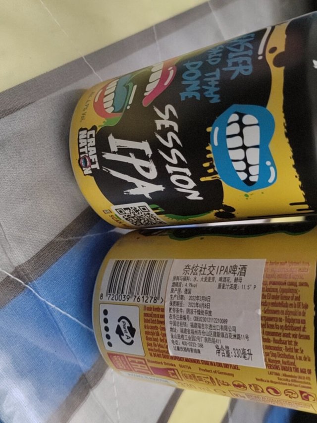 味道不错口感醇厚：好好清新麦芽浓度：