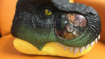 儿童侏罗纪恐龙电动面具头套，让孩子沉浸在恐龙世界