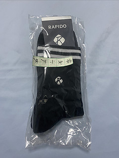 618购后晒，Rapido新款男子运动短袜