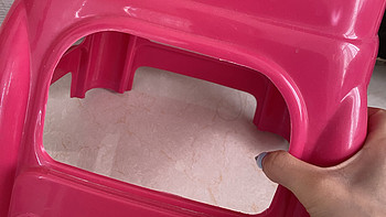 粉色塑料小板凳谁能不爱啊