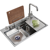 厨房水槽 篇九：厨房水槽，压纹镀膜篇。