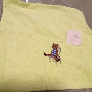金号小熊造型童巾