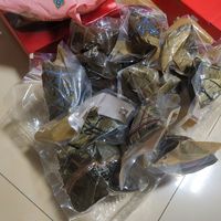 节后买入一堆粽子,当早餐不错