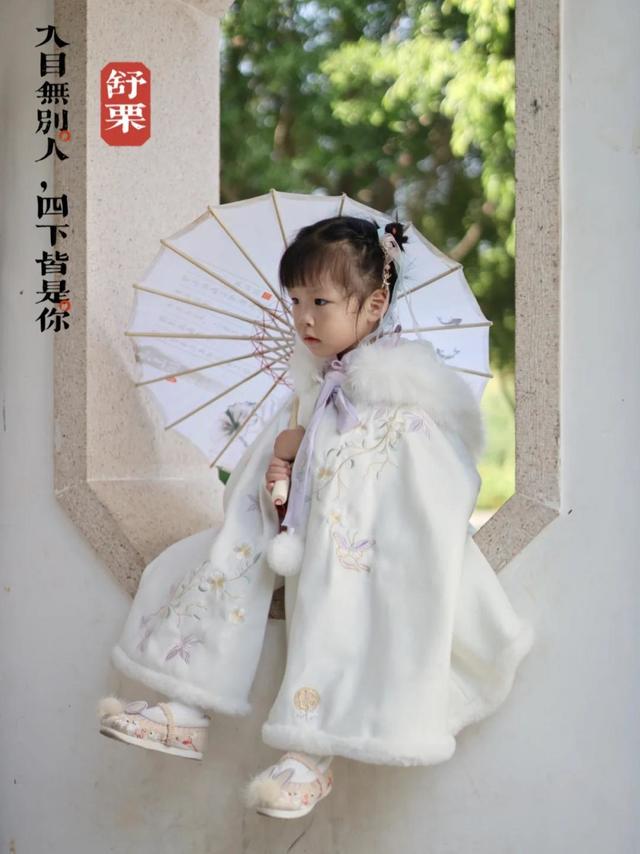 一定要给女儿试试汉服哇！真的好温柔！
