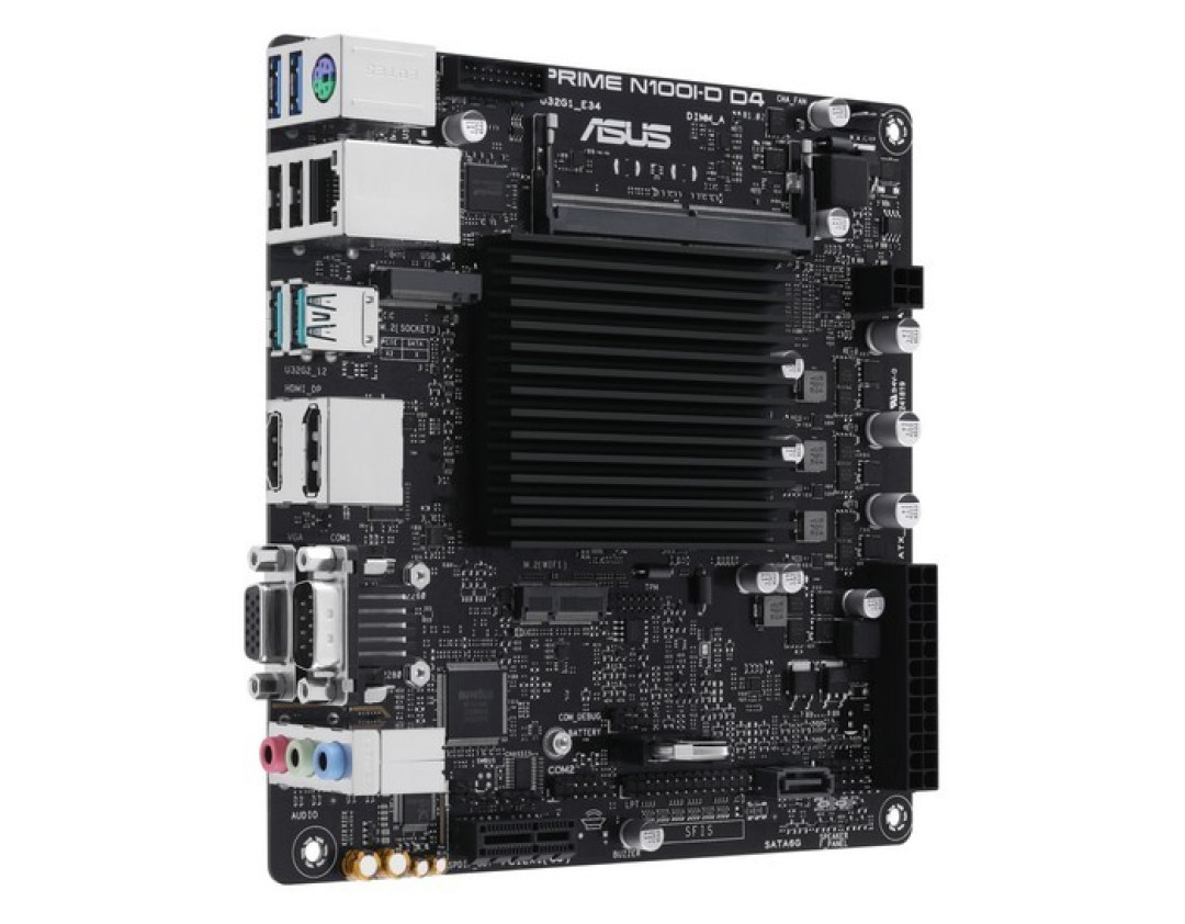华硕正式公布 PRIME N100I-D D4 迷你主板,板载酷睿N100、音频强化、无风扇被动散热