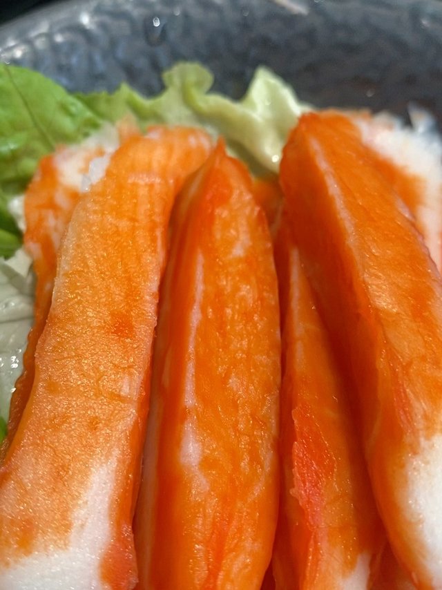 还是真蟹柳好吃！