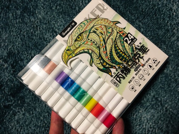广博马克笔