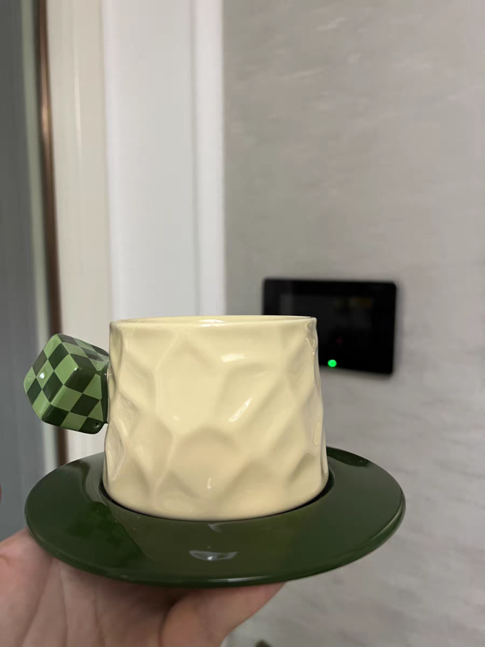 捷扣陶瓷杯
