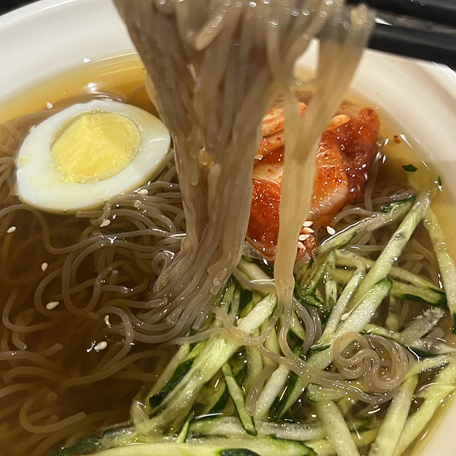 韩国冷面🍜夏日必吃的清凉美食！