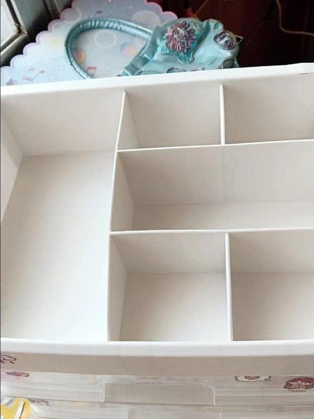 桌面化妆品收纳盒抽屉塑料置物