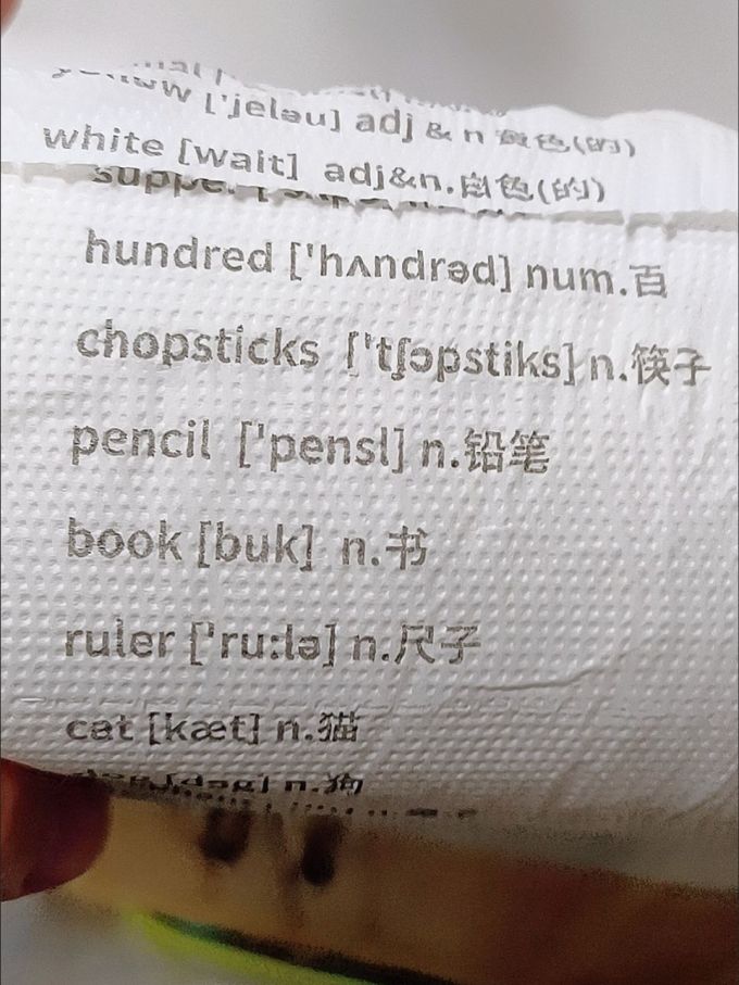 纸品湿巾