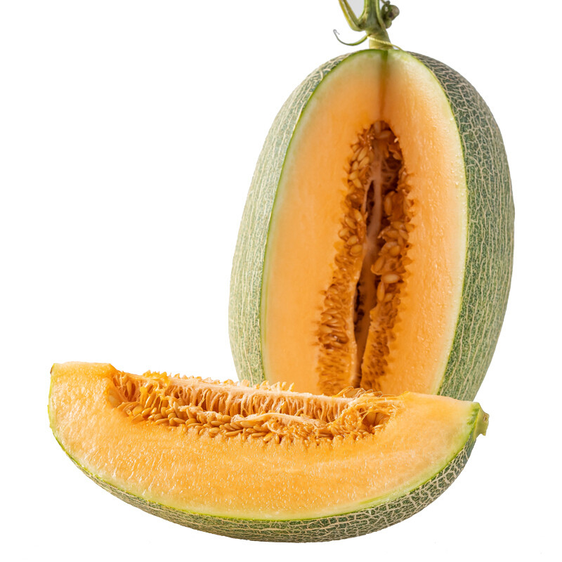好吃😋水果分享：￼￼京鲜生 哈密瓜西州蜜瓜