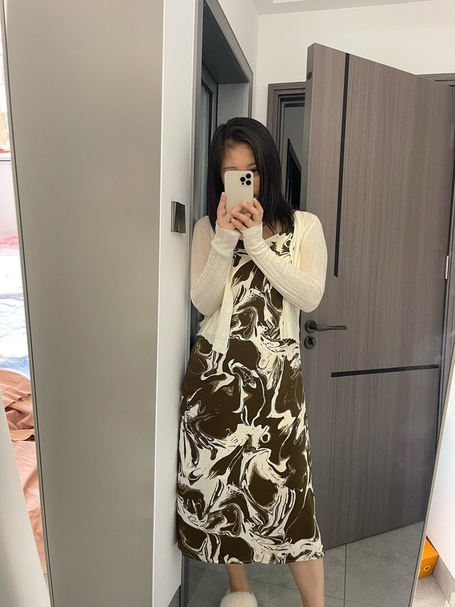166 | 136斤 超爱的高级感连衣裙