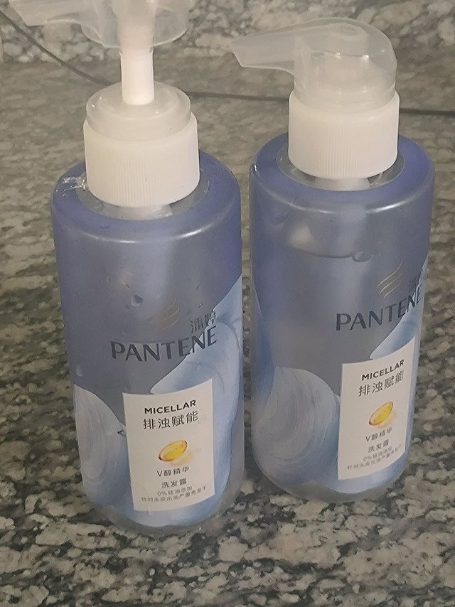 头皮排污清澈秀发，PANTENE/潘婷洗发露助你