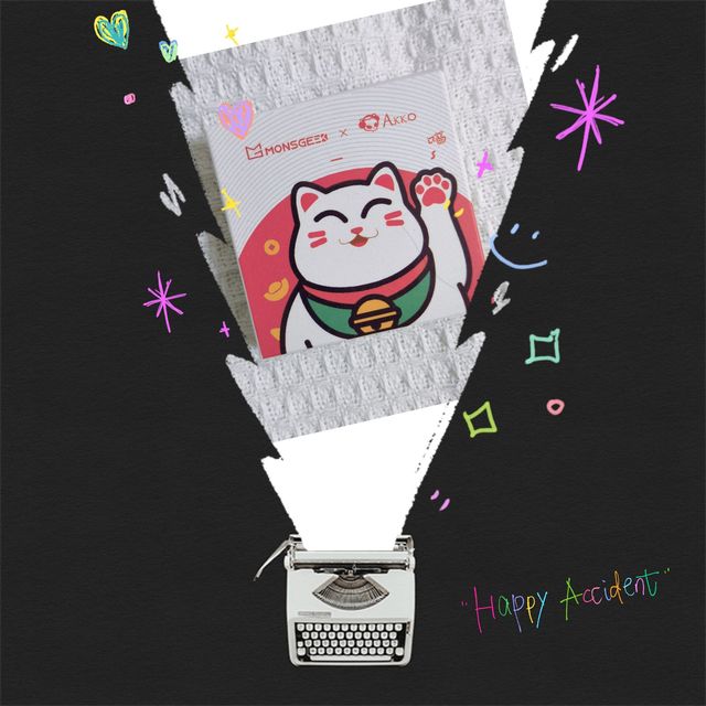 7毛的可爱猫爪键帽▂少女心必备