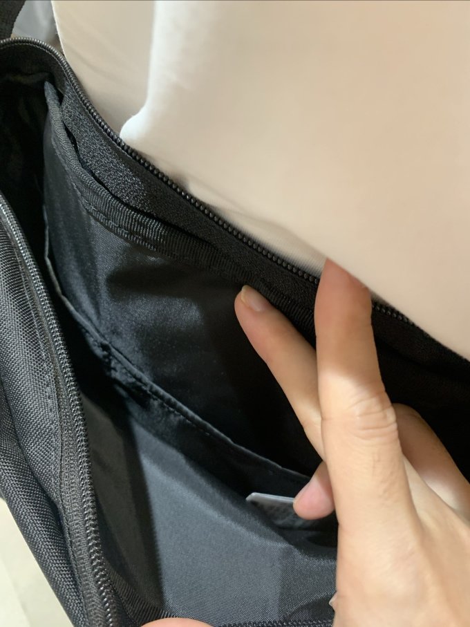 無印良品男士单肩斜挎包