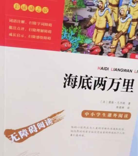 小学最爱小说《海底两万里》